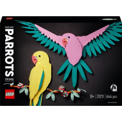 Klocki LEGO 31211 Kolekcja zwierząt - papugi ary ART